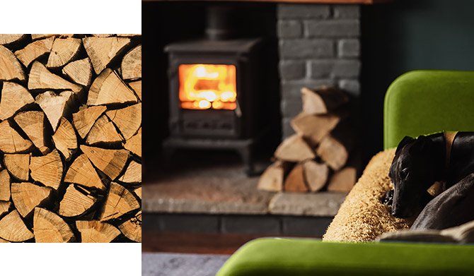 Create a cosy and comfortable atmosphere for your home with Mid-Dorset Logs